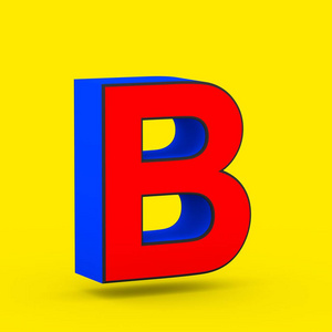 超级英雄类型超级英雄字母 b 大写.