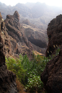 山风景的三峡 maska