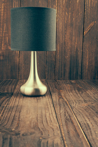 Lamplamp 对木材的背景