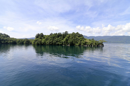 日本青森大洼湖中山半岛