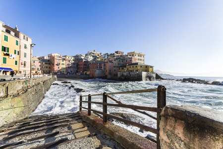 boccadasse，一个小村庄的热那亚