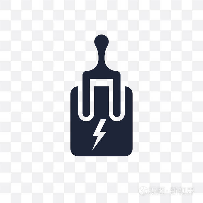 断路器透明图标.断路器符号设计从建设集合.