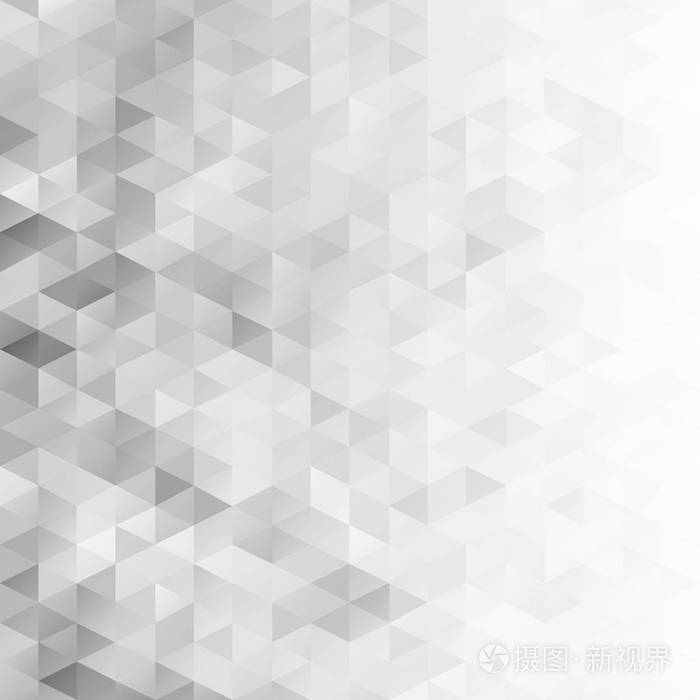 灰色白色网格马赛克背景,创意设计模板