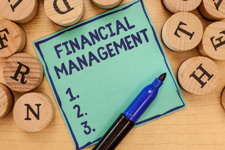 手写文本财务管理。概念含义高效有效地管理资金和资金