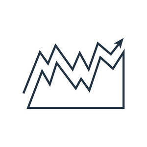 箭头折线图片-箭头折线素材-箭头折线插画-摄图新视界