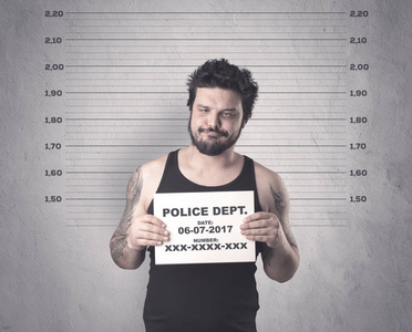 在监狱中被捕罪犯照片