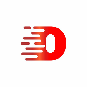 字母徽标矢量概念设计现代公司背景白色圆圈