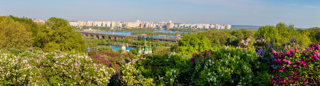 乌克兰基辅市的全景