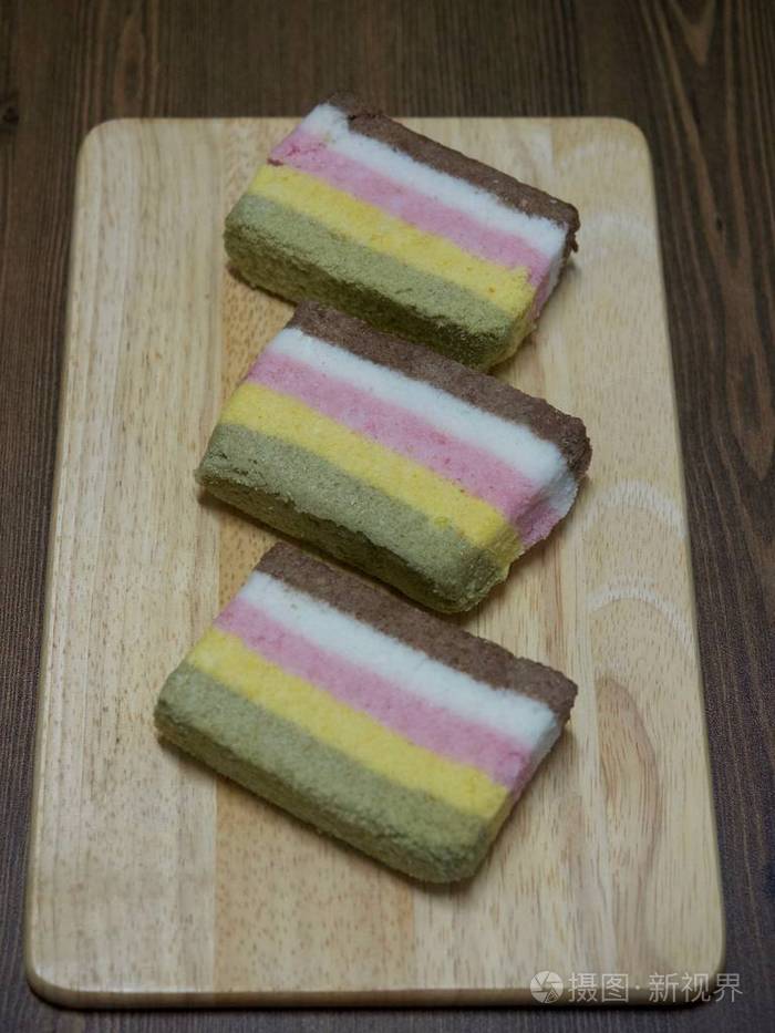 韩国菜彩虹年糕