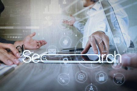 搜索用空白搜索栏浏览互联网数据信息网络概念.