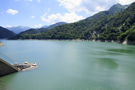 日本富山黑部湖