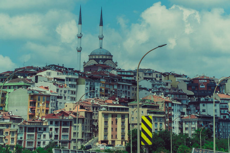 土耳其。伊斯坦布尔城市