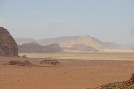 在 Jordan 在中东地区称为瓦迪鲁姆沙漠