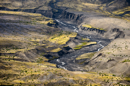 美国国家火山纪念碑圣海伦山