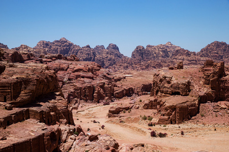 佩特拉，Jordan 的岩层