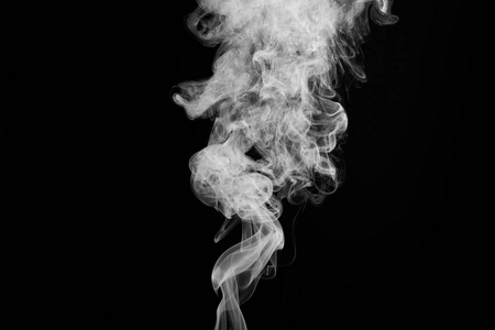 黑色背景烟雾运动, 烟雾背景