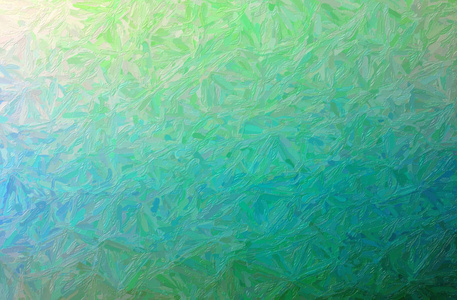 厚涂笔刷绿色大颜色变化的例证厚涂技法绘画背景, 数字生成照片