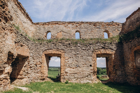 老历史堡垒石头设防在中世纪