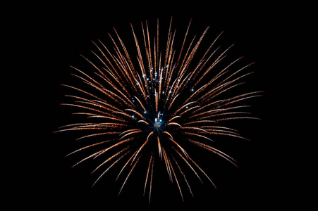 在黑色的烟花图片