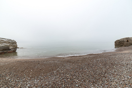 波罗的海和有雾的早晨