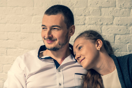 他们微笑着照片