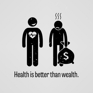 健康是比财富更重要图片