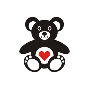 泰迪熊符号小表情图片