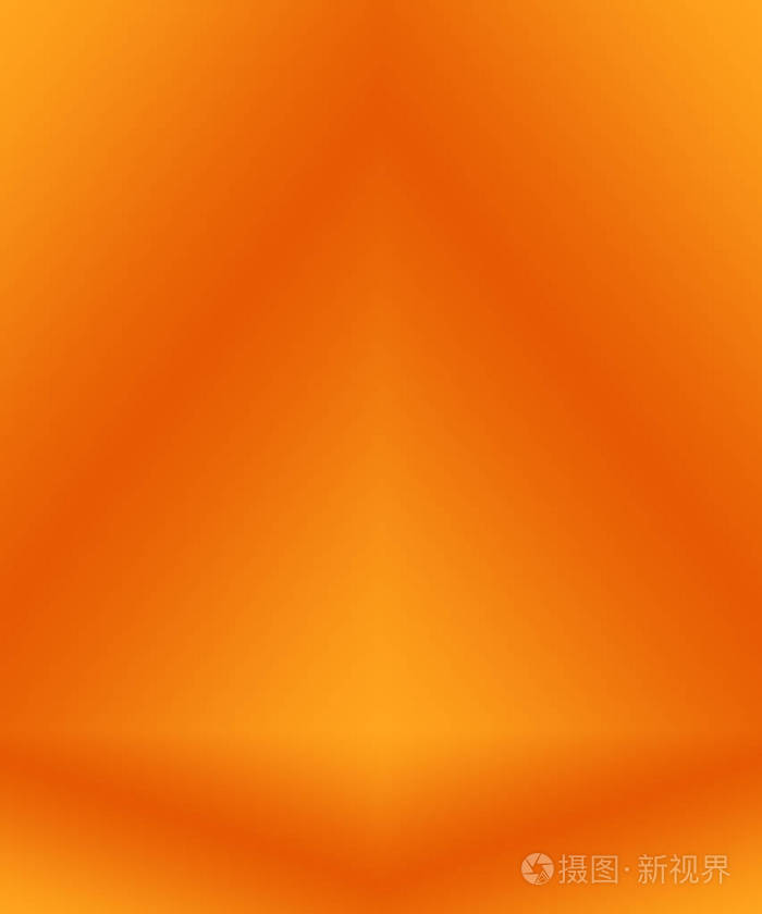 橙色背景布局设计, 工作室, 房间, 网页模板, 商务报告与平滑圆圈渐变