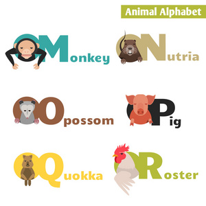 动物字母表