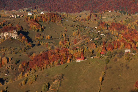 皮亚特拉服务国家公园秋季, 罗马尼亚