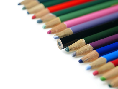 绿色铅笔照片-正版商用图片00mhs0-摄图新视界