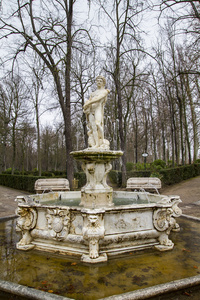 宫殿的阿兰胡埃斯的观赏喷泉