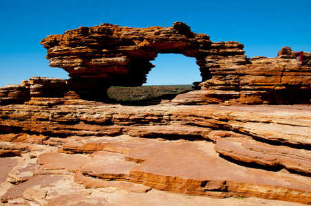 自然之窗卡尔巴里国家公园澳大利亚
