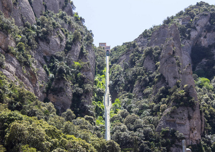 路到山顶的蒙特塞拉特