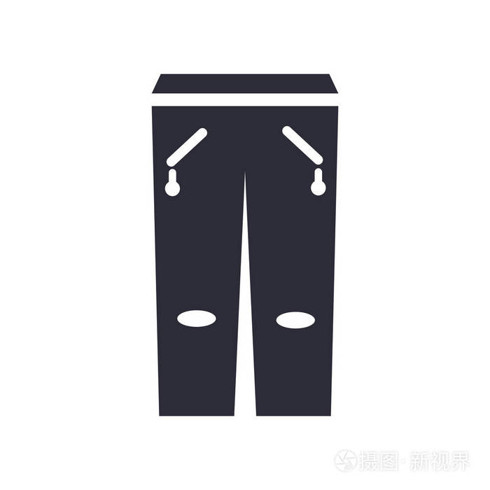 吉恩图标矢量隔离在白色背景为您的web和移动应用程序设计吉恩徽标