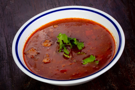 番茄肉豆汤