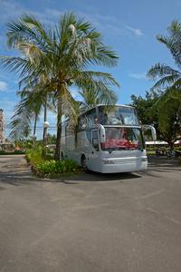 旅游巴士图片