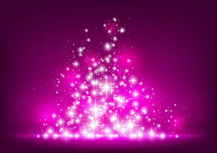 晶莹闪亮星星踪迹图片