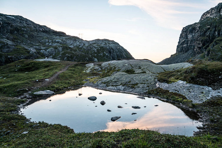 挪威的 Roldal 山区