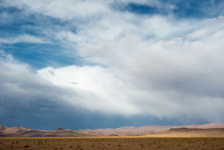 西北阿根廷沙漠景观