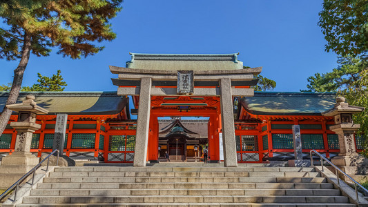 在大阪住吉大神社 住吉大社