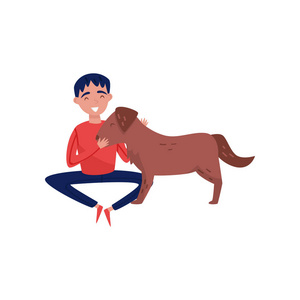 坐在旁边的狗图片-坐在旁边的狗素材-坐在旁边的狗插画-摄图新视界