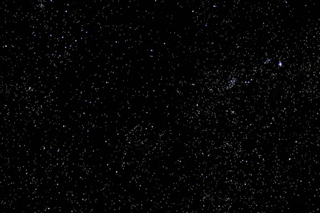 黑色银河星空和银河外太空天空夜宇宙黑色星空背景的星空照片