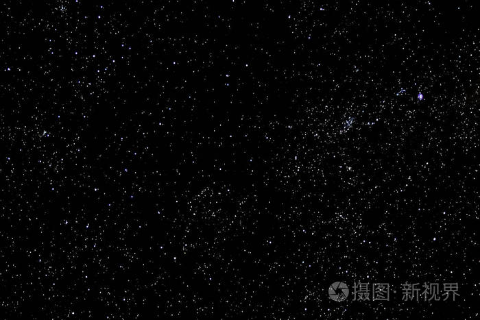 星空和银河外太空天空夜宇宙黑色星空背景的星空