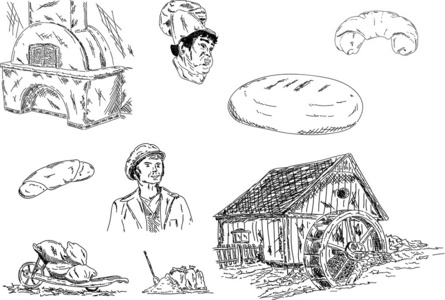 面粉厂图片-面粉厂素材-面粉厂插画-摄图新视界