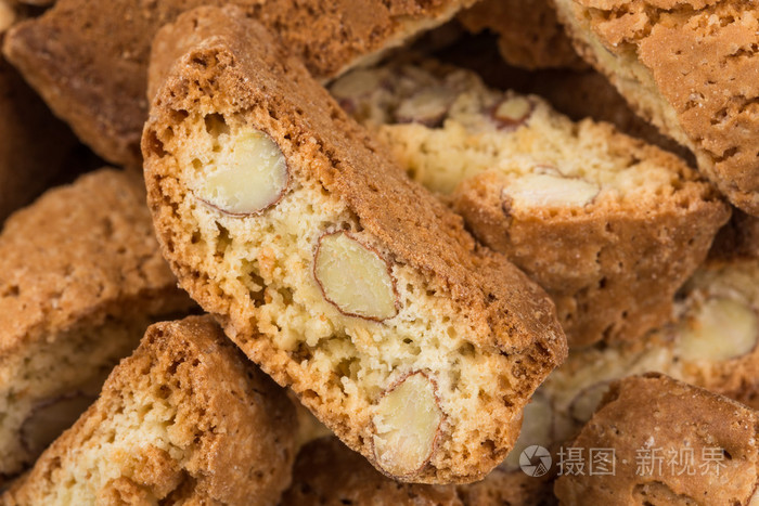 Cantuccini alla mandorla，意大利饼干