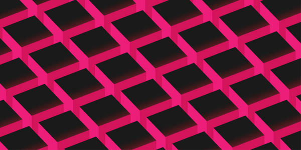 黑色和粉红色纹理闪亮的3d 网络背景