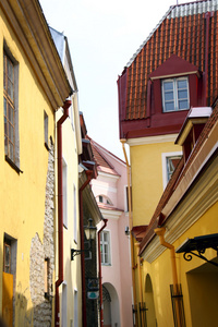 老房子在塔林，爱沙尼亚