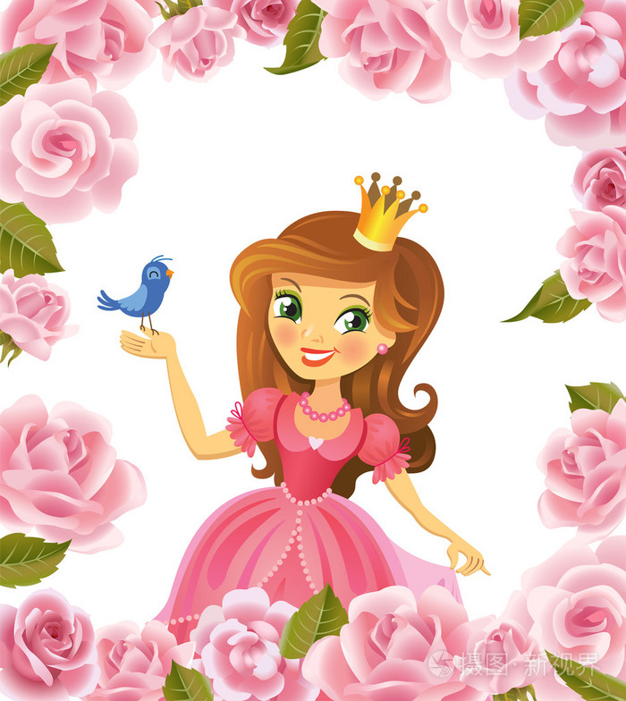 美丽的公主的插图
