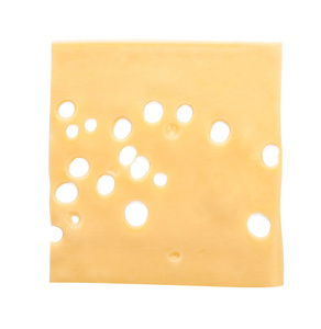 奶酪片带孔